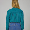 An'ge Paris - Ocean ruffle shirt