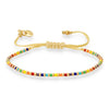 Ashleigh Bergman -  Gold rainbow bracelet