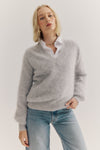 World of Nomads - Isabella grey jumper *