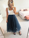 TSM - Coco skirt - navy mini spot