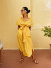 Bundu Textiles - Kaftan yellow