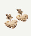 Caprice Paris - Narcissus Heart earrings