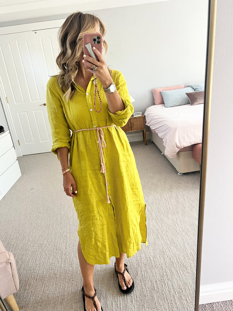 TSM - Zoe dress - citron