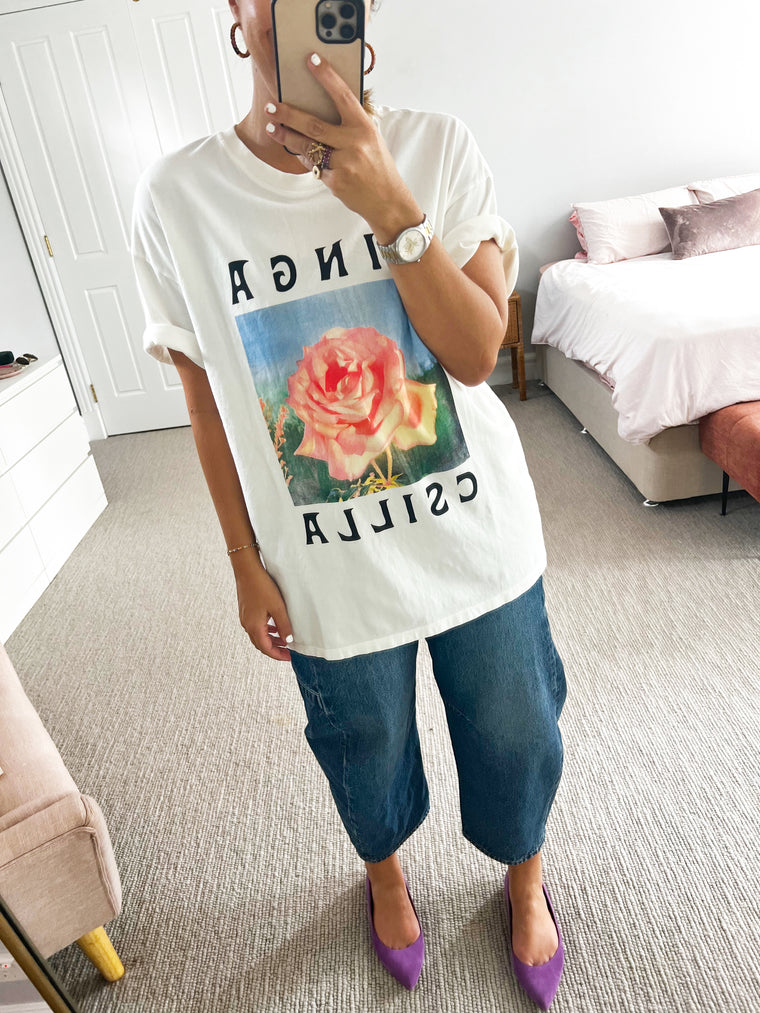 Kinga Csilla - Blooming Rose Tee