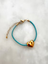 Goupi -  Heart bracelet blue **