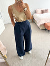 Luxe de Valentina - Riviera navy pants