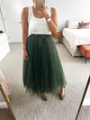 TSM - Coco skirt - green mini spot