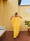 Bundu Textiles - Kaftan yellow