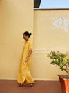 Bundu Textiles - Kaftan yellow