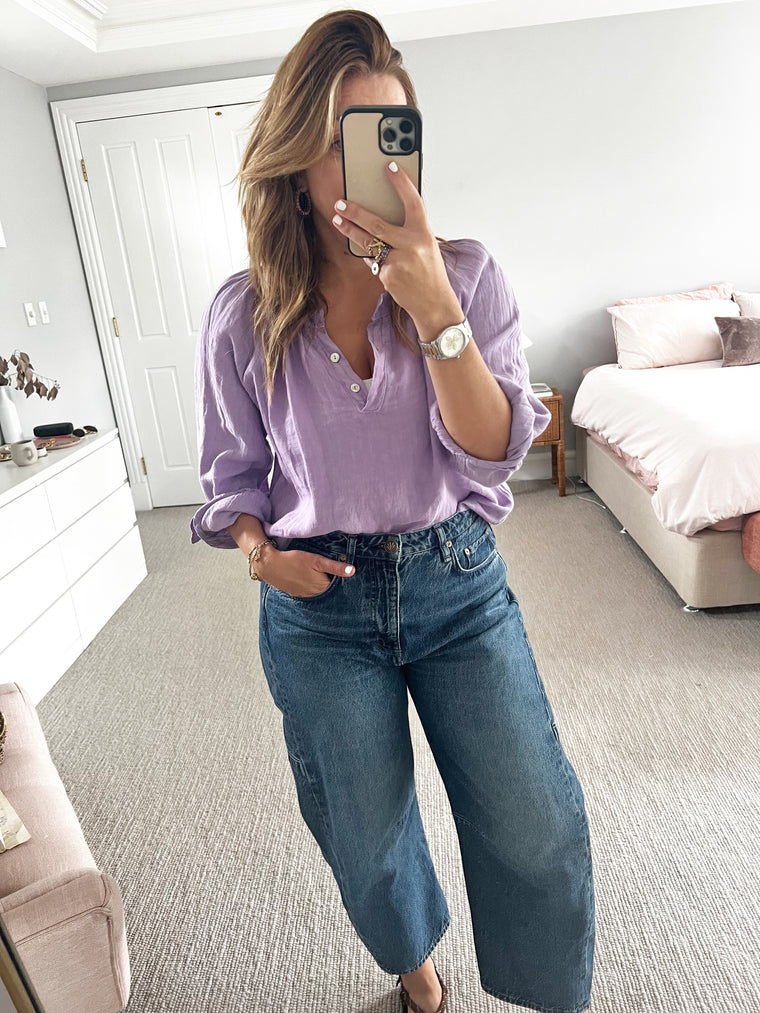 TSM - Zoe blouse - iris