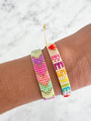 Ashleigh Bergman -  Neon chevron bracelet