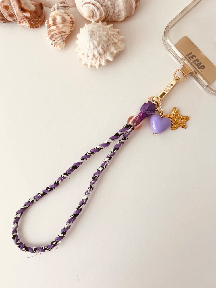 LE CAP - Phone charm - purple