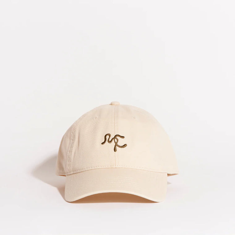 MIA CAPRI - Off white / green cap