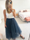 TSM - Coco skirt - navy mini spot