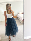 TSM - Coco skirt - navy mini spot